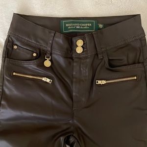 Holland Cooper Leather Pants